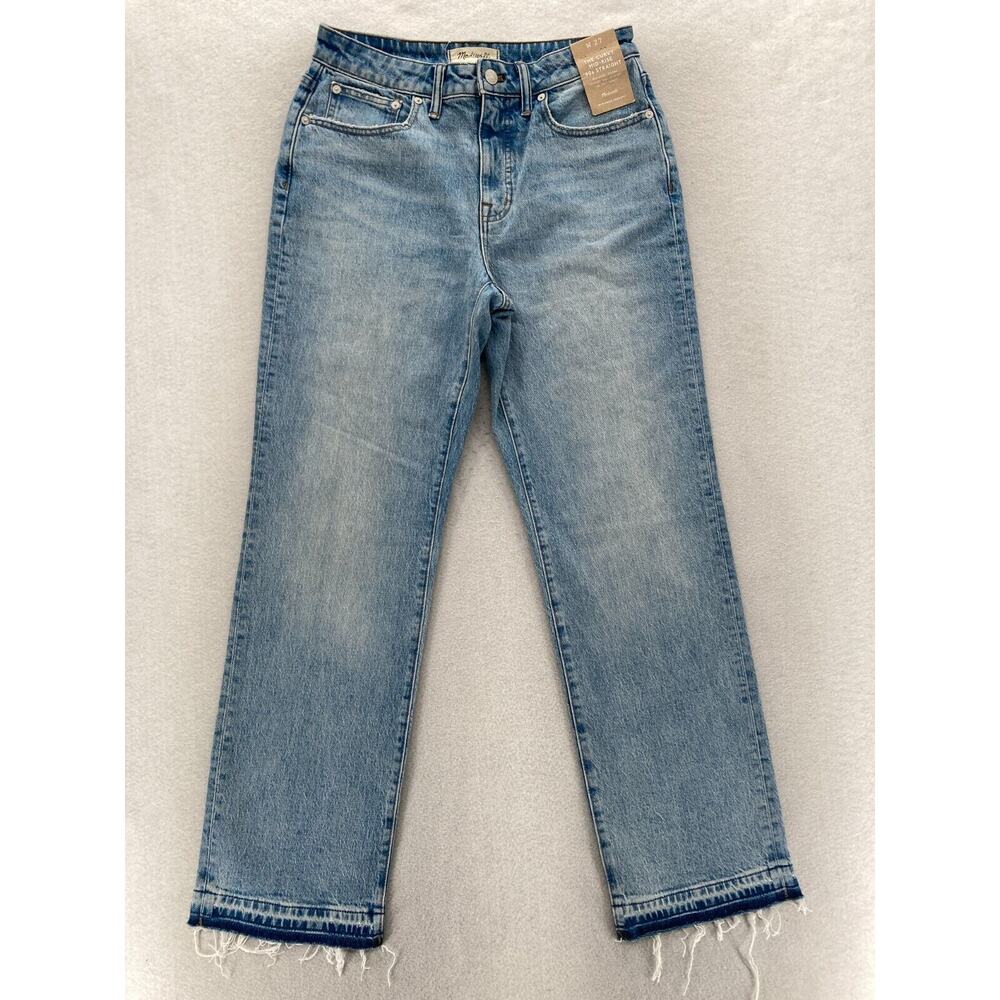 Madewell Curvy 90s Straight Jeans
Women's 27 Blue Denim Mid Rise Stretch